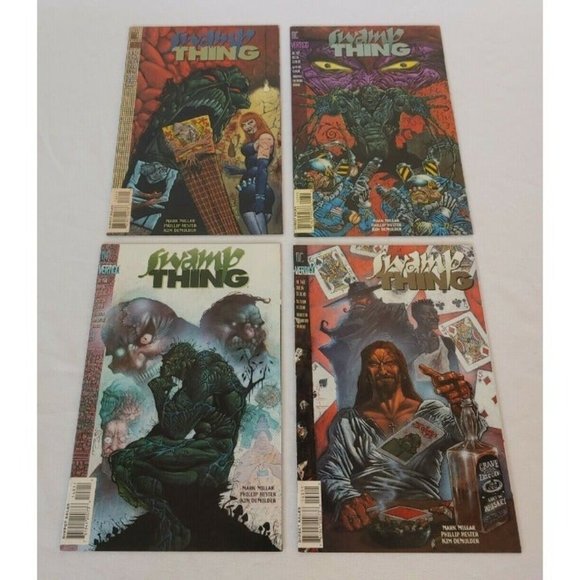 DC Comics Swamp Thing Issues #146-149 Vintage Comic Book Lot 1994 Vertigo Lot - Picture 2 of 8